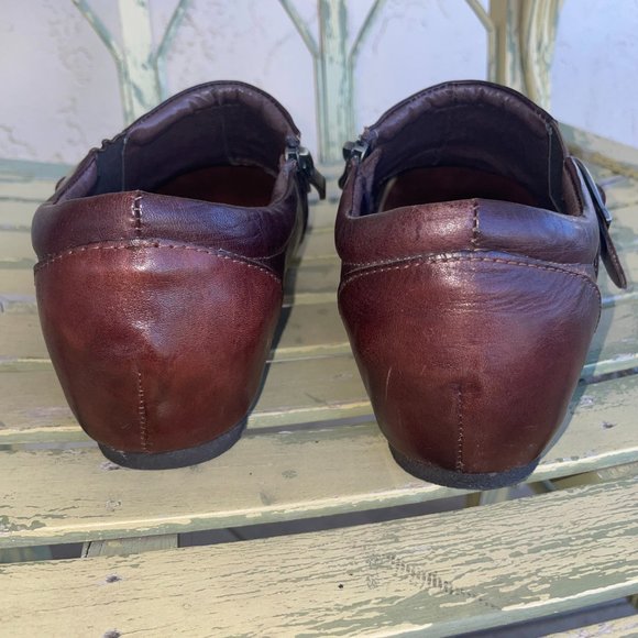 L'Artiste Spring Step Brown Leather Shoes - Picture 4 of 7